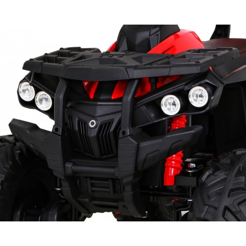 Čtyřkolka vozidla ATV Power červená