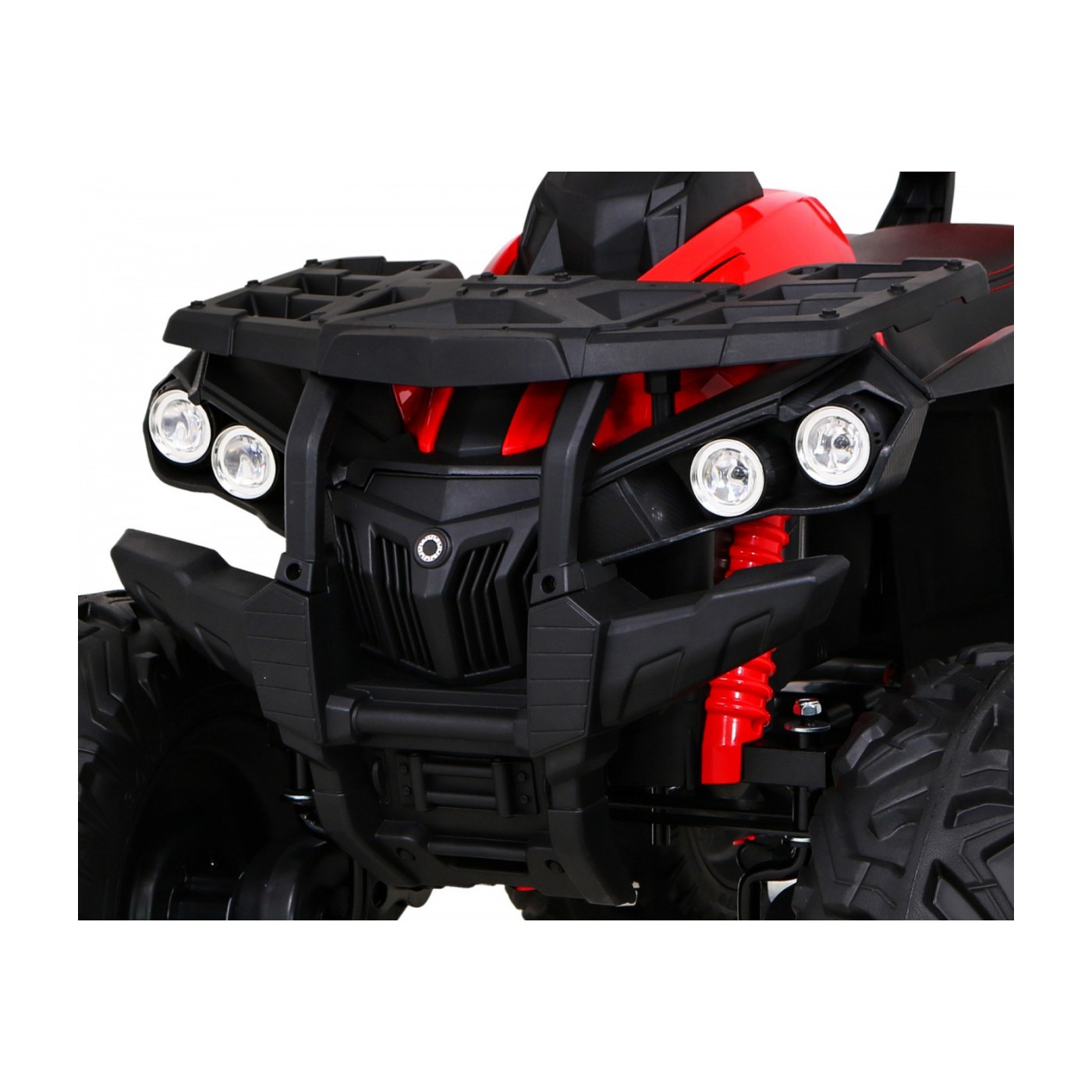 Čtyřkolka vozidla ATV Power červená