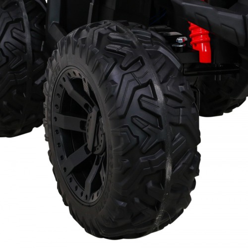 Čtyřkolka vozidla ATV Power červená