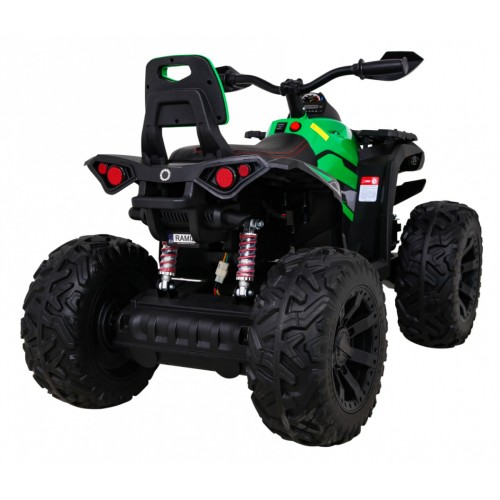 Čtyřkolové motorové vozidlo ATV Zelená