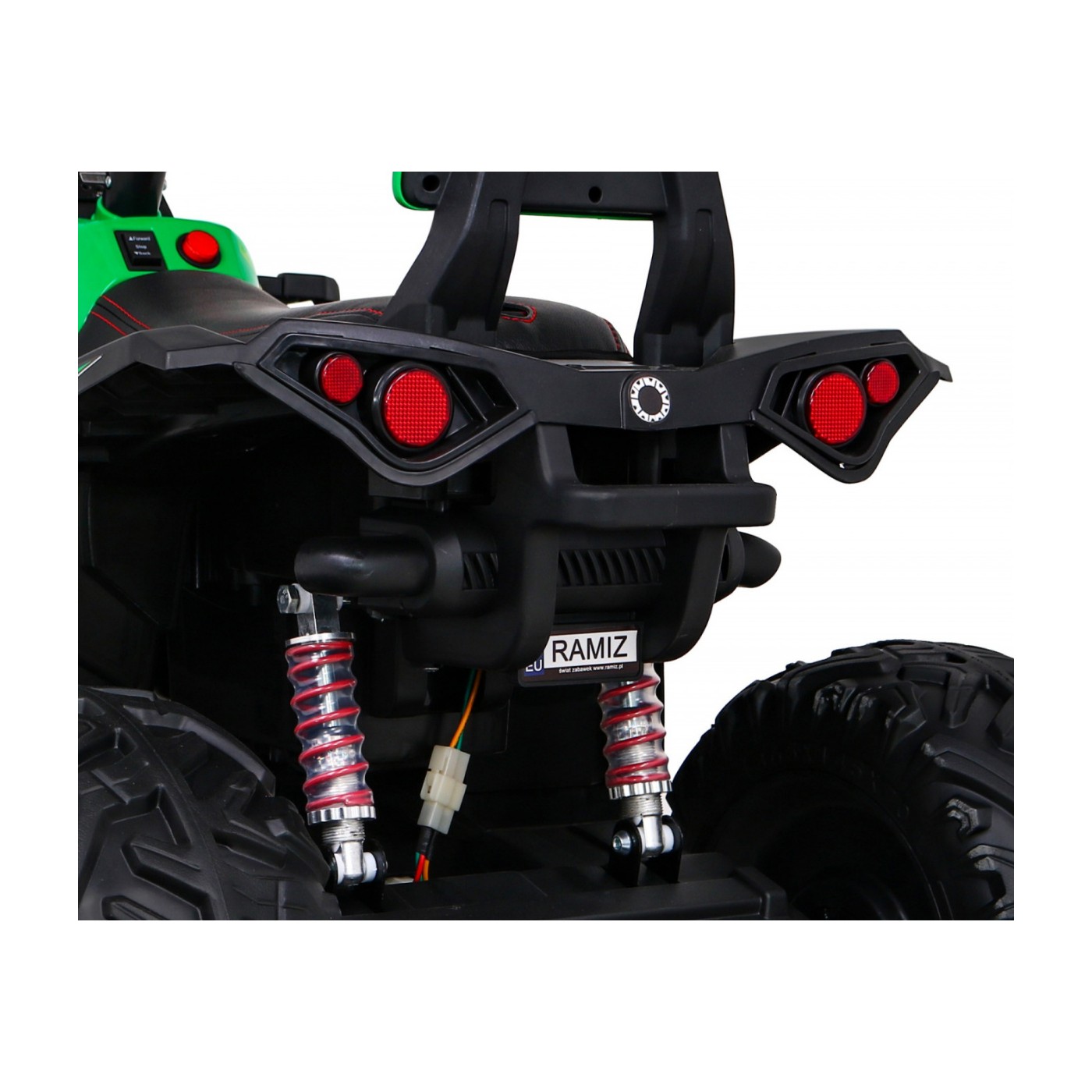 Čtyřkolové motorové vozidlo ATV Zelená