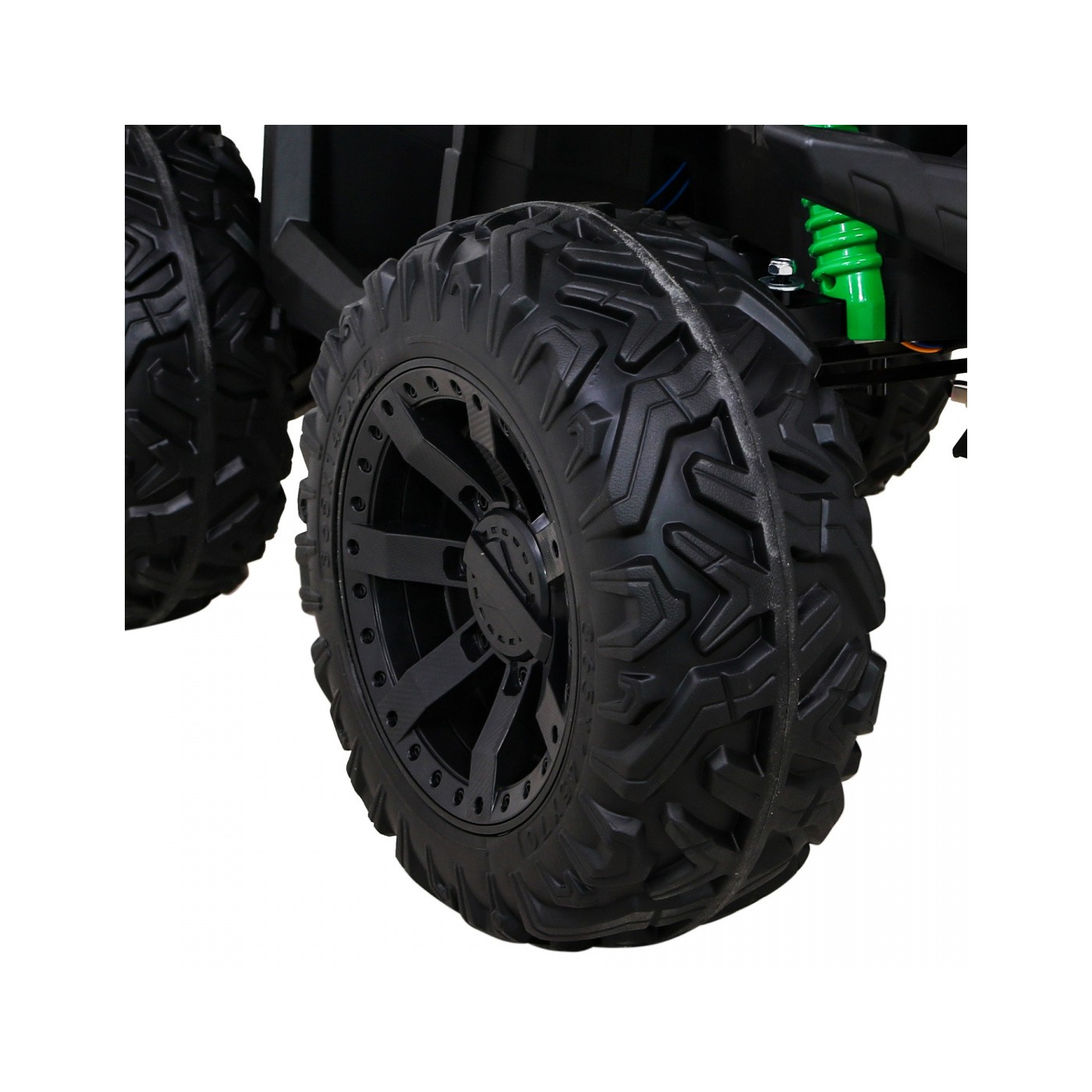 Čtyřkolové motorové vozidlo ATV Zelená