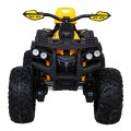 Vozidlo Quad ATV Power žlutý