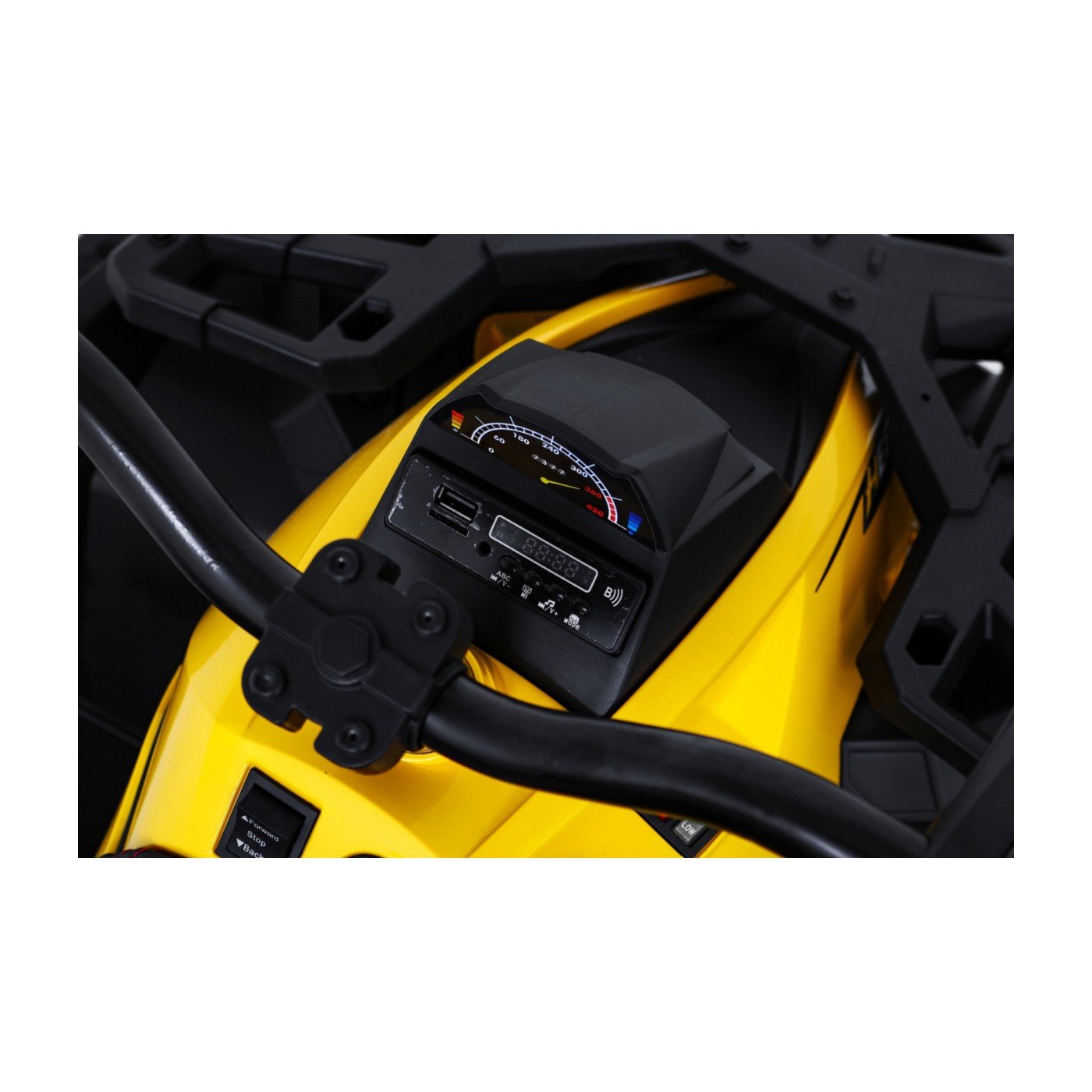 Vozidlo Quad ATV Power žlutý