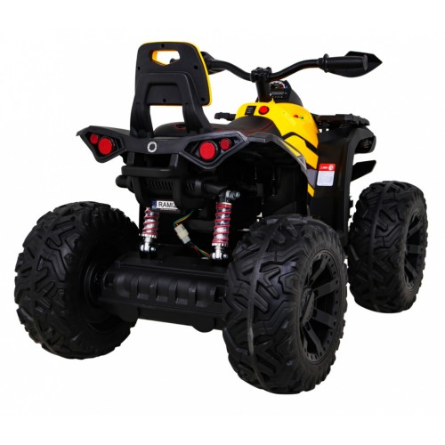 Vozidlo Quad ATV Power žlutý