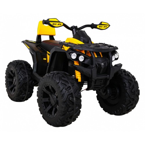 Vozidlo Quad ATV Power žlutý