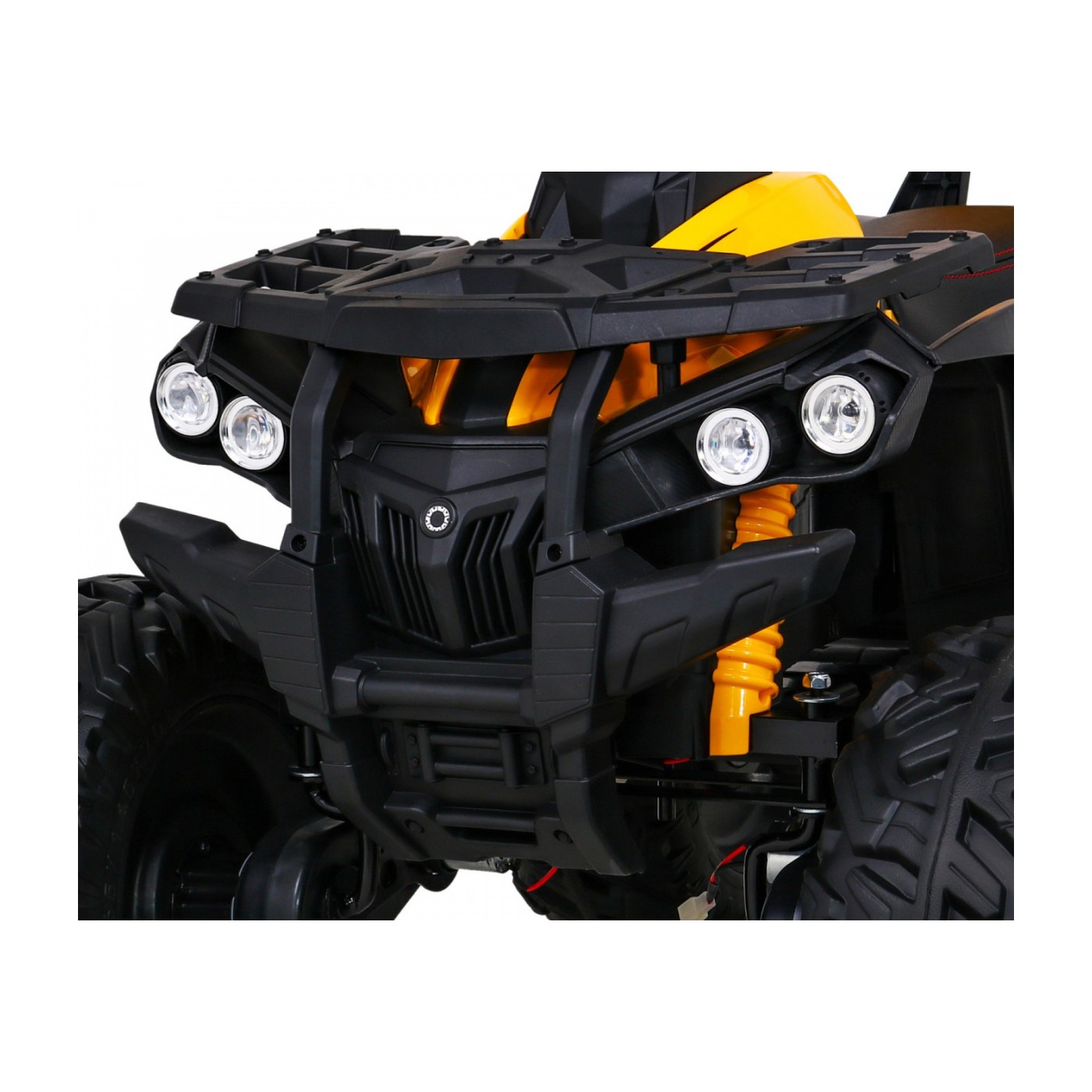 Vozidlo Quad ATV Power žlutý