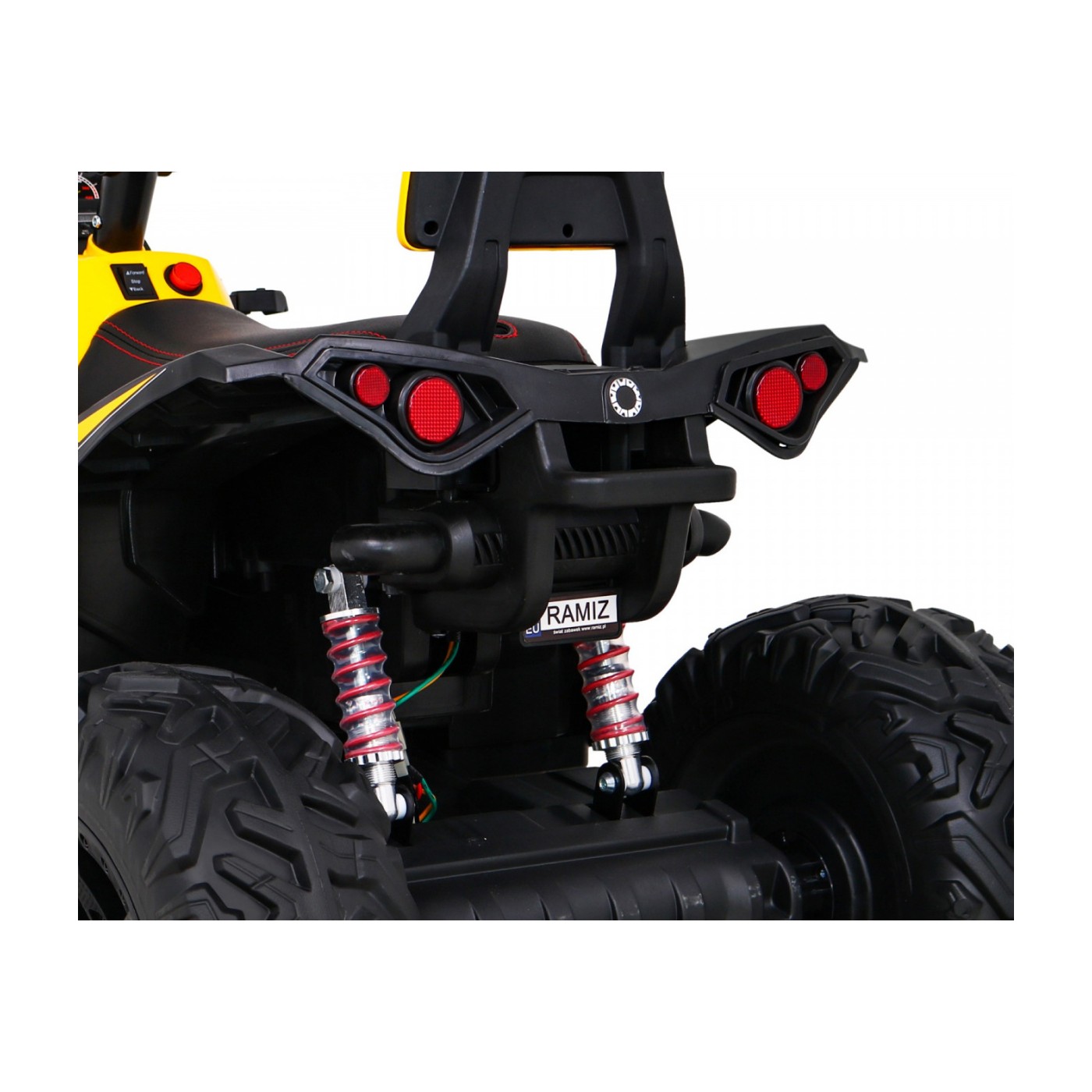 Vozidlo Quad ATV Power žlutý