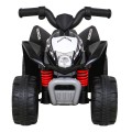 Quad Honda 250X TRX dobíjecí černá + houkačka + LED + eko kůže