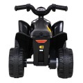 Quad Honda 250X TRX dobíjecí černá + houkačka + LED + eko kůže