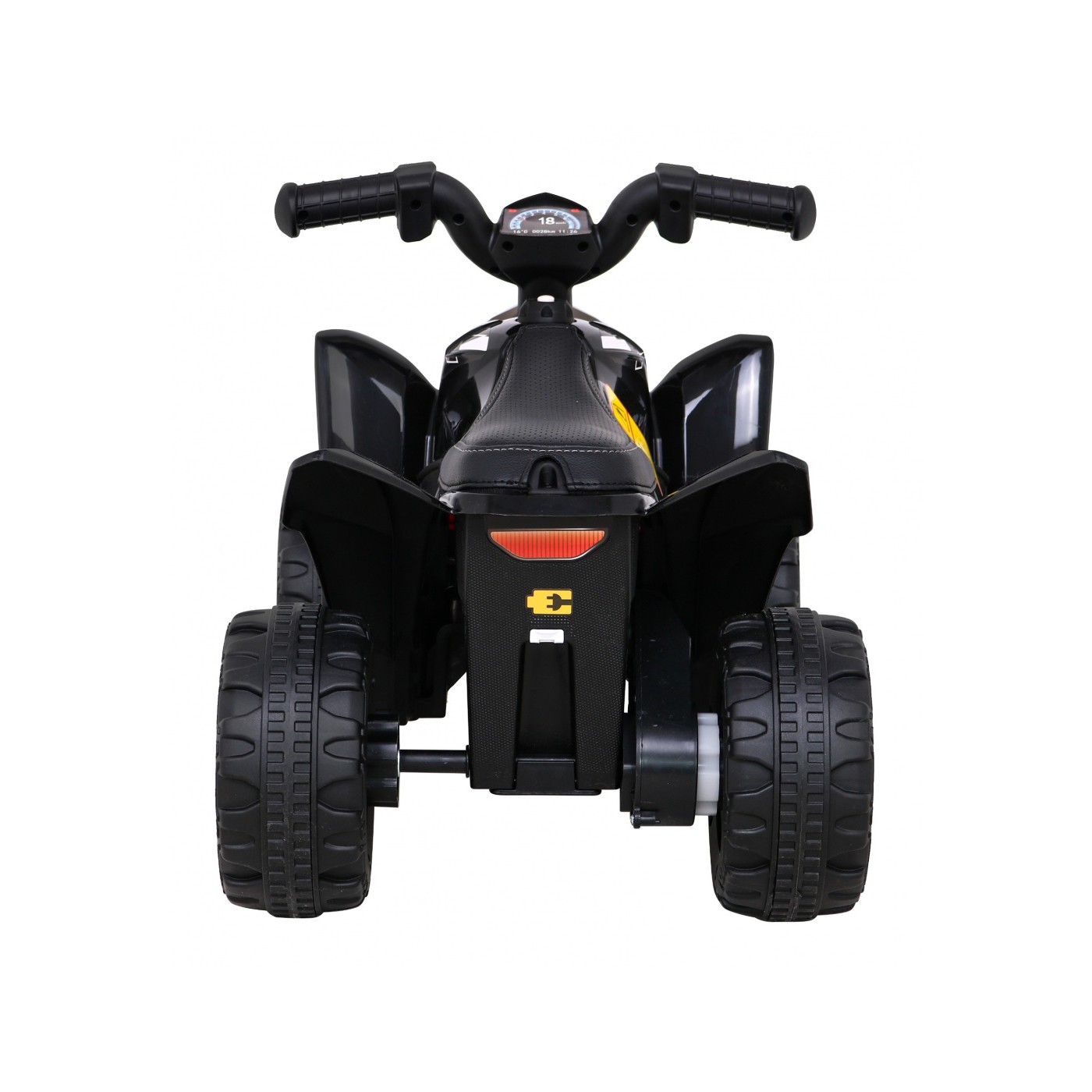 Quad Honda 250X TRX dobíjecí černá + houkačka + LED + eko kůže