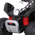 Quad Honda 250X TRX dobíjecí černá + houkačka + LED + eko kůže