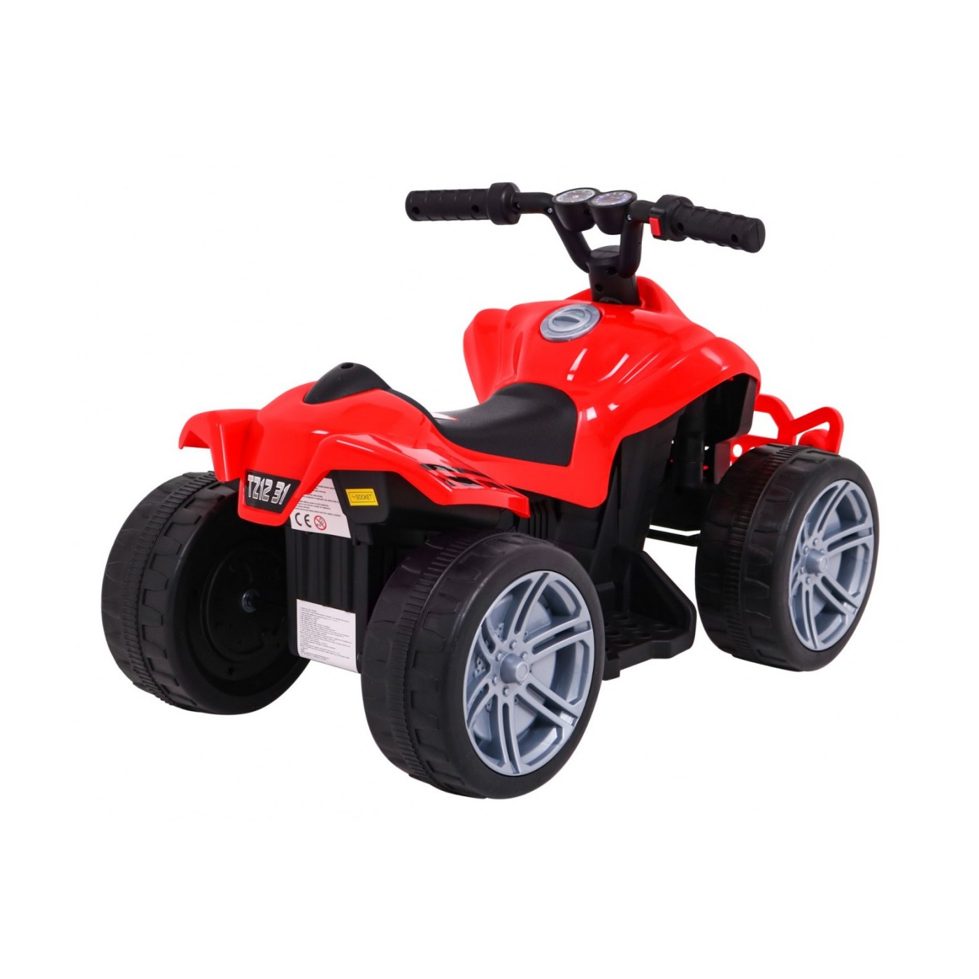 Quad Little Monster na baterii pro nejmladší červená Naped 25W