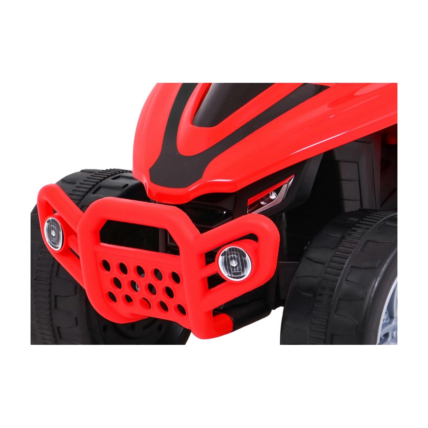 Quad Little Monster na baterii pro nejmladší červená Naped 25W