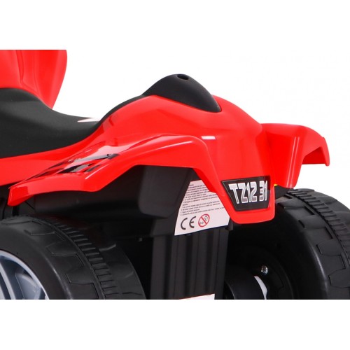 Quad Little Monster na baterii pro nejmladší červená Naped 25W
