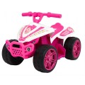 Vozidlo Quad Little Monster růžový