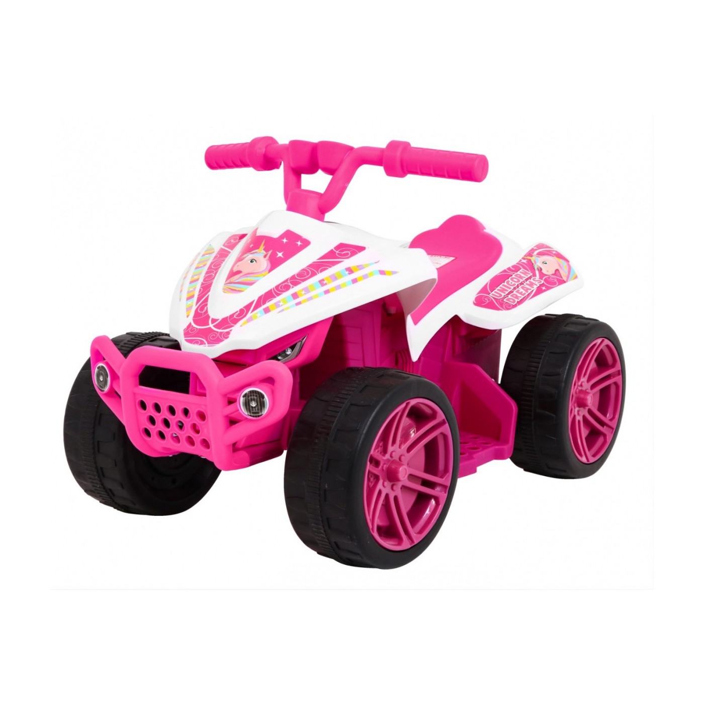 Vozidlo Quad Little Monster růžový
