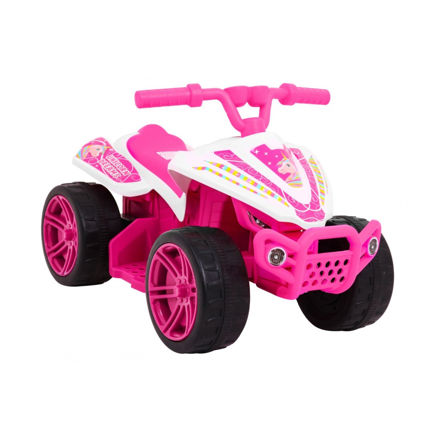 Vozidlo Quad Little Monster růžový