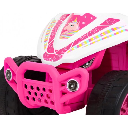Vozidlo Quad Little Monster růžový