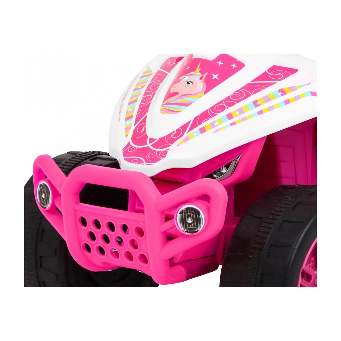 Vozidlo Quad Little Monster růžový