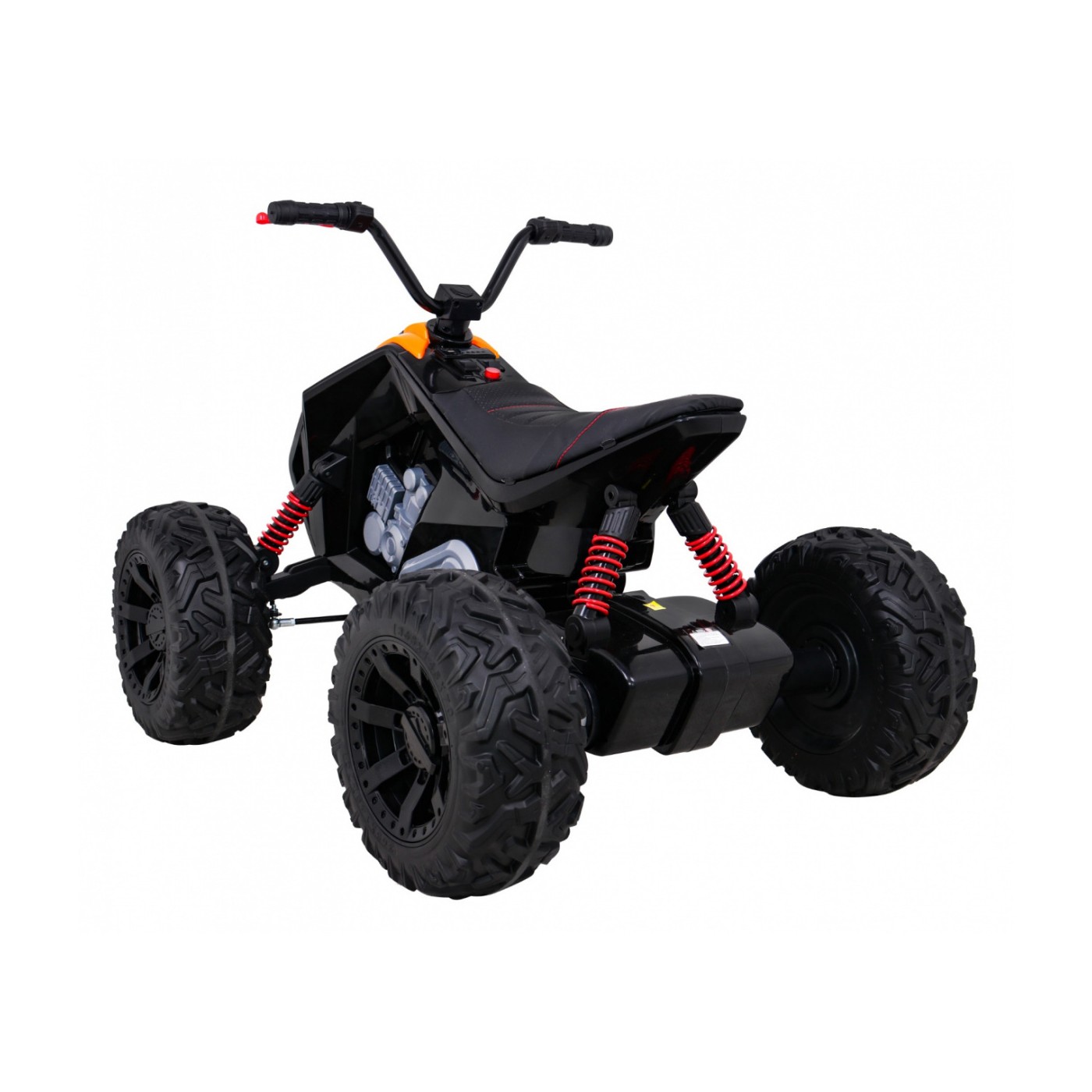 Quad Lucky Seven dobíjecí černá EVA kola pomalý start LED MP3 USB
