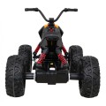 Quad Lucky Seven dobíjecí černá EVA kola pomalý start LED MP3 USB