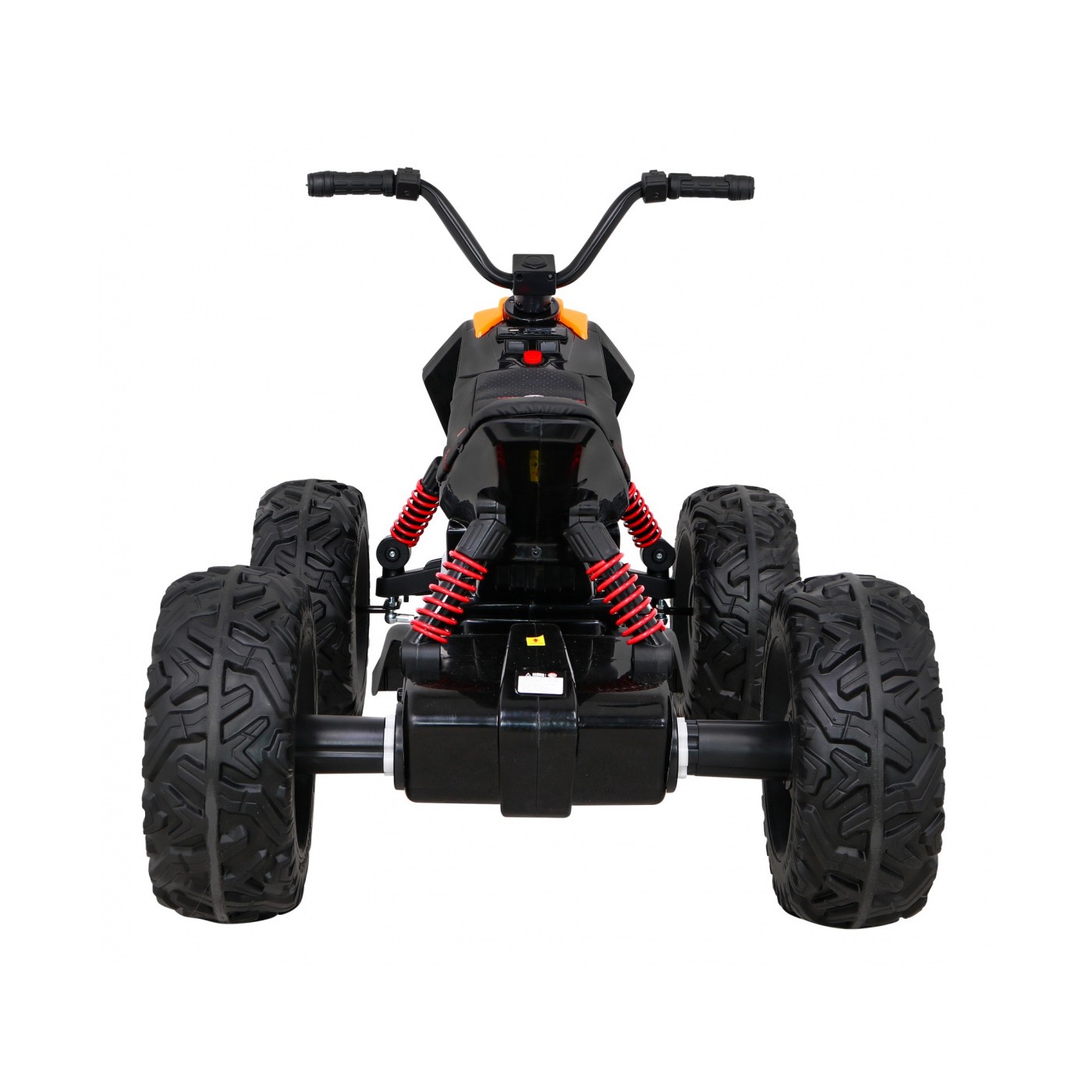 Quad Lucky Seven dobíjecí černá EVA kola pomalý start LED MP3 USB