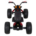 Quad Lucky Seven dobíjecí černá EVA kola pomalý start LED MP3 USB