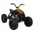 Quad Lucky Seven dobíjecí černá EVA kola pomalý start LED MP3 USB