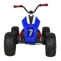 Quad Lucky Seven dobíjecí modrá EVA kola pomalý start LED MP3 USB