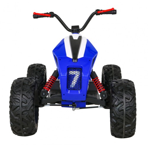 Quad Lucky Seven dobíjecí modrá EVA kola pomalý start LED MP3 USB