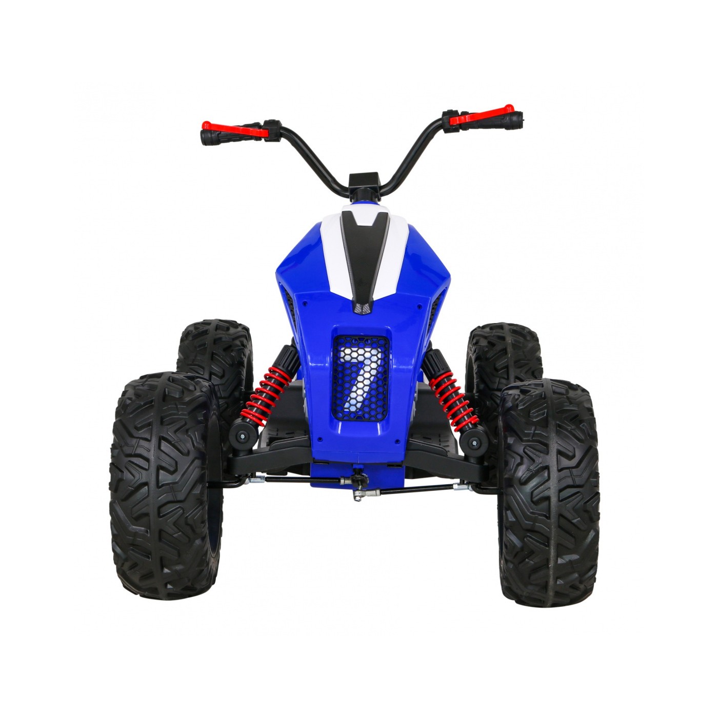 Quad Lucky Seven dobíjecí modrá EVA kola pomalý start LED MP3 USB