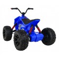 Quad Lucky Seven dobíjecí modrá EVA kola pomalý start LED MP3 USB