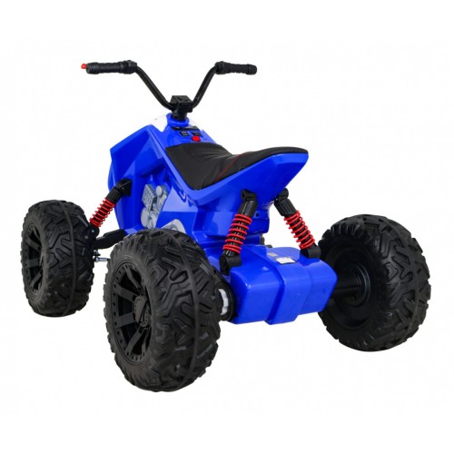 Quad Lucky Seven dobíjecí modrá EVA kola pomalý start LED MP3 USB