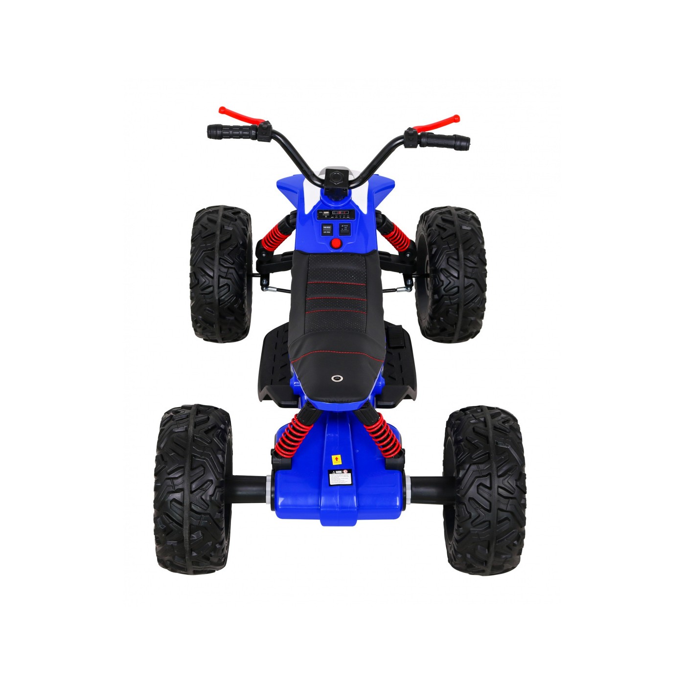 Quad Lucky Seven dobíjecí modrá EVA kola pomalý start LED MP3 USB