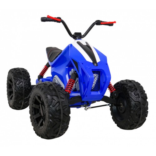 Quad Lucky Seven dobíjecí modrá EVA kola pomalý start LED MP3 USB