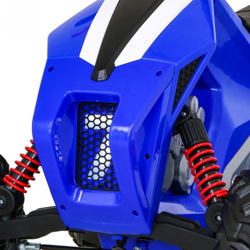 Quad Lucky Seven dobíjecí modrá EVA kola pomalý start LED MP3 USB