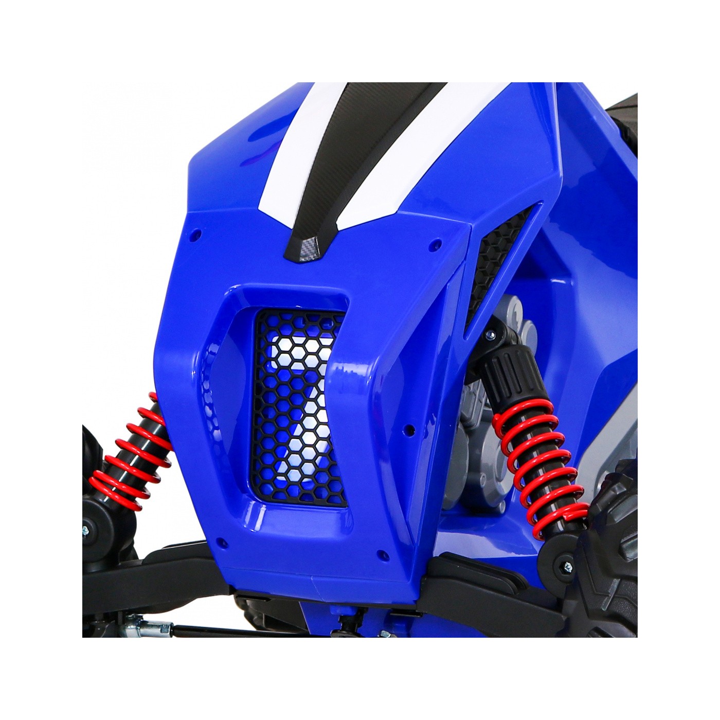 Quad Lucky Seven dobíjecí modrá EVA kola pomalý start LED MP3 USB