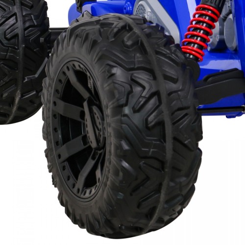 Quad Lucky Seven dobíjecí modrá EVA kola pomalý start LED MP3 USB