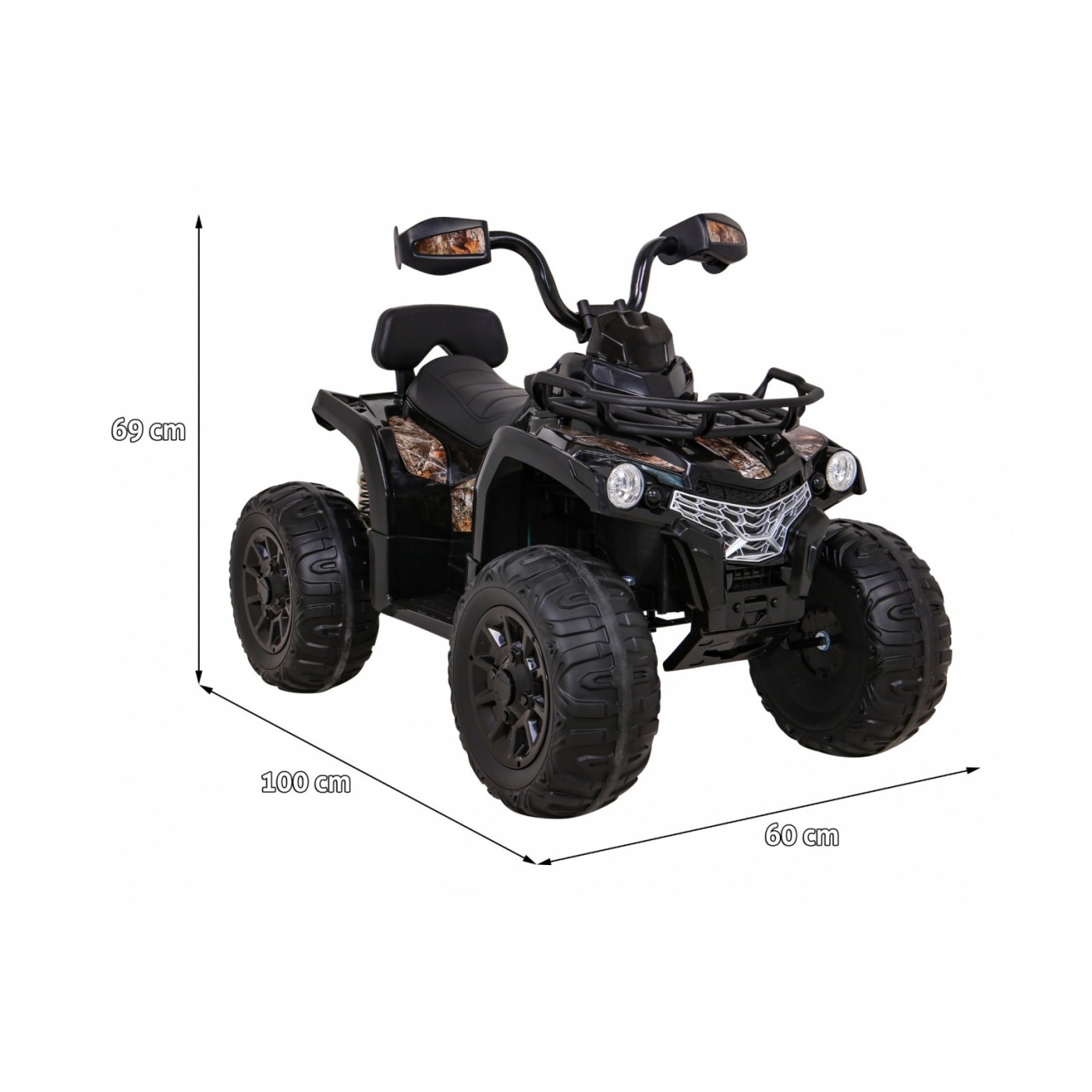 Quad Madman vozidlo černé