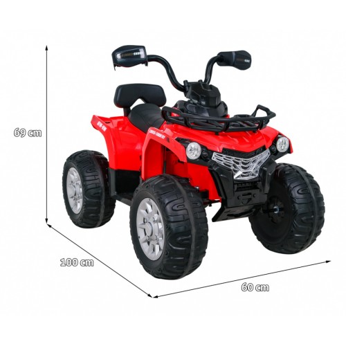 Vozidlo Quad Madman červená