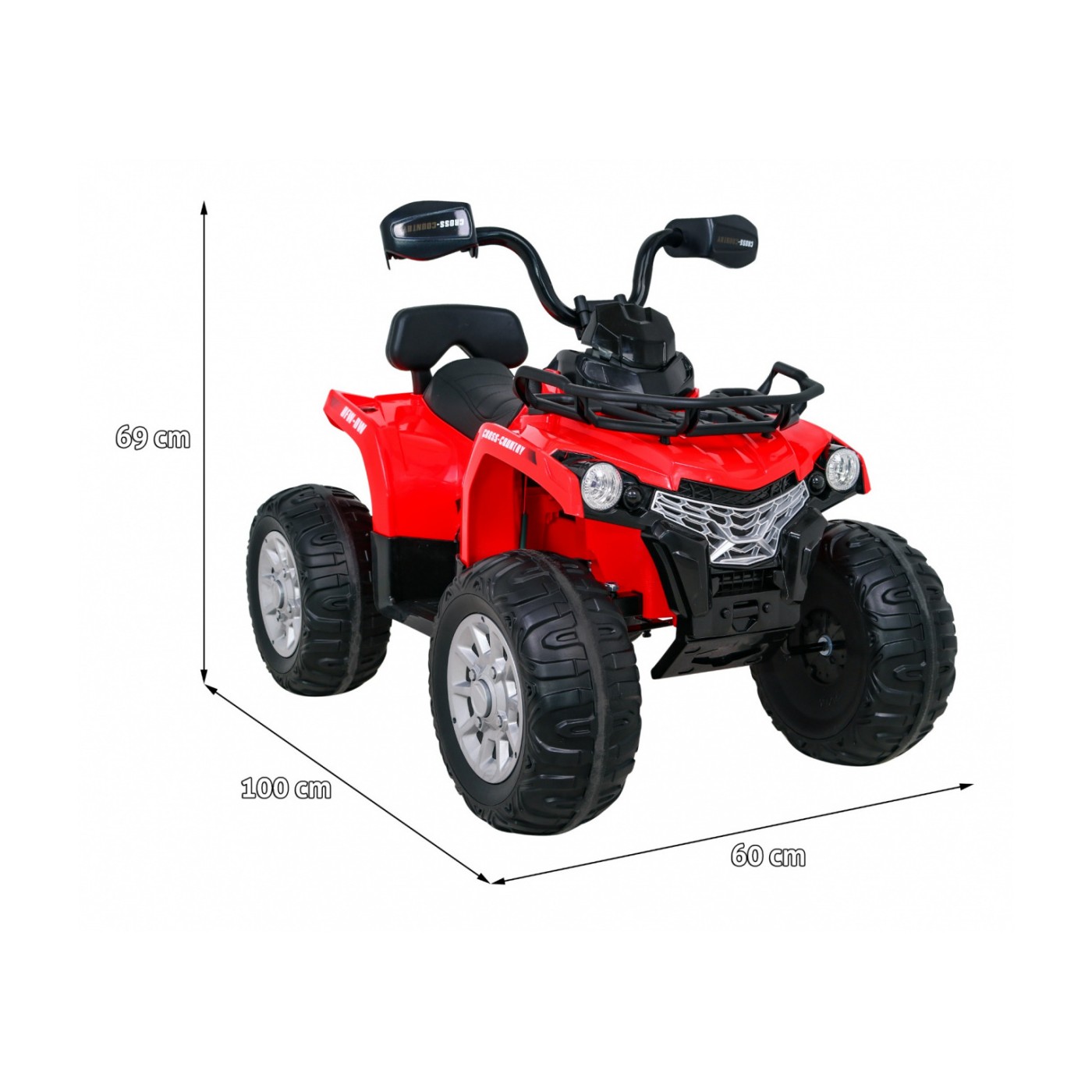 Vozidlo Quad Madman červená