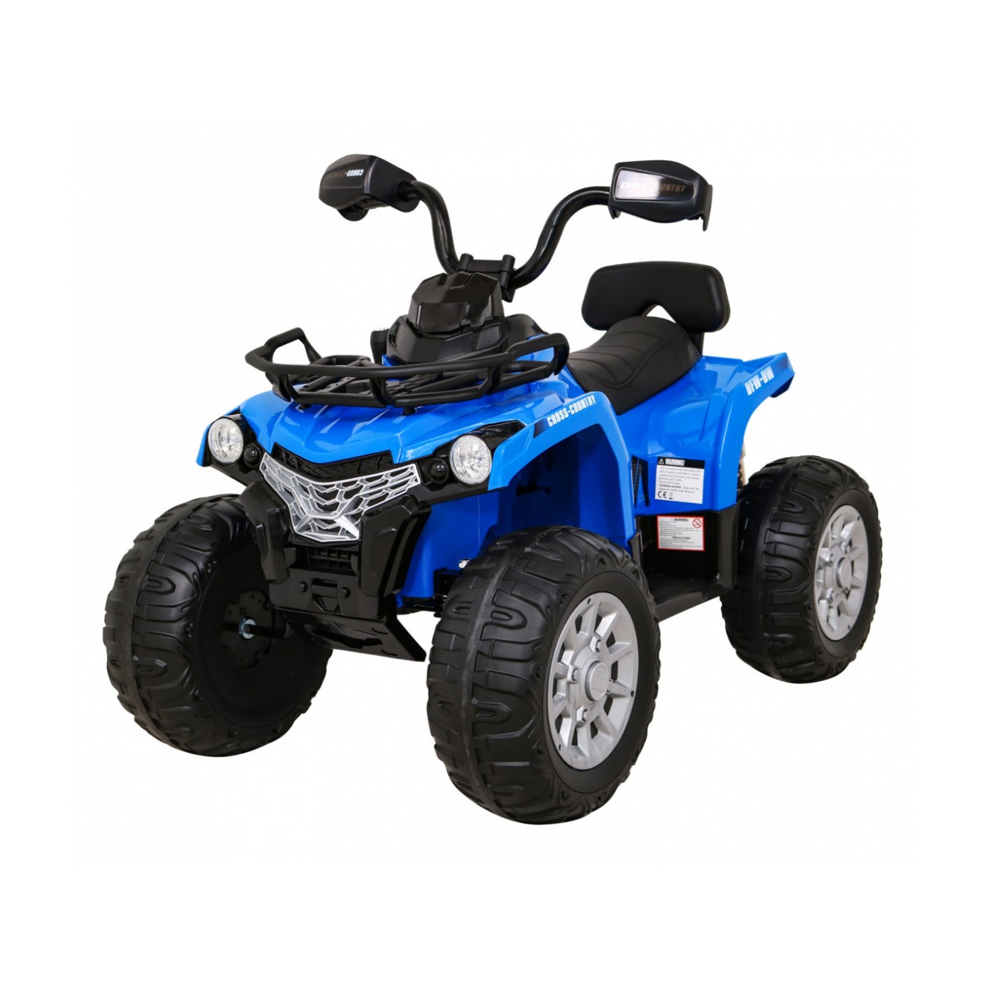 Modré vozidlo Quad Madman