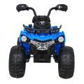 Modré vozidlo Quad Madman