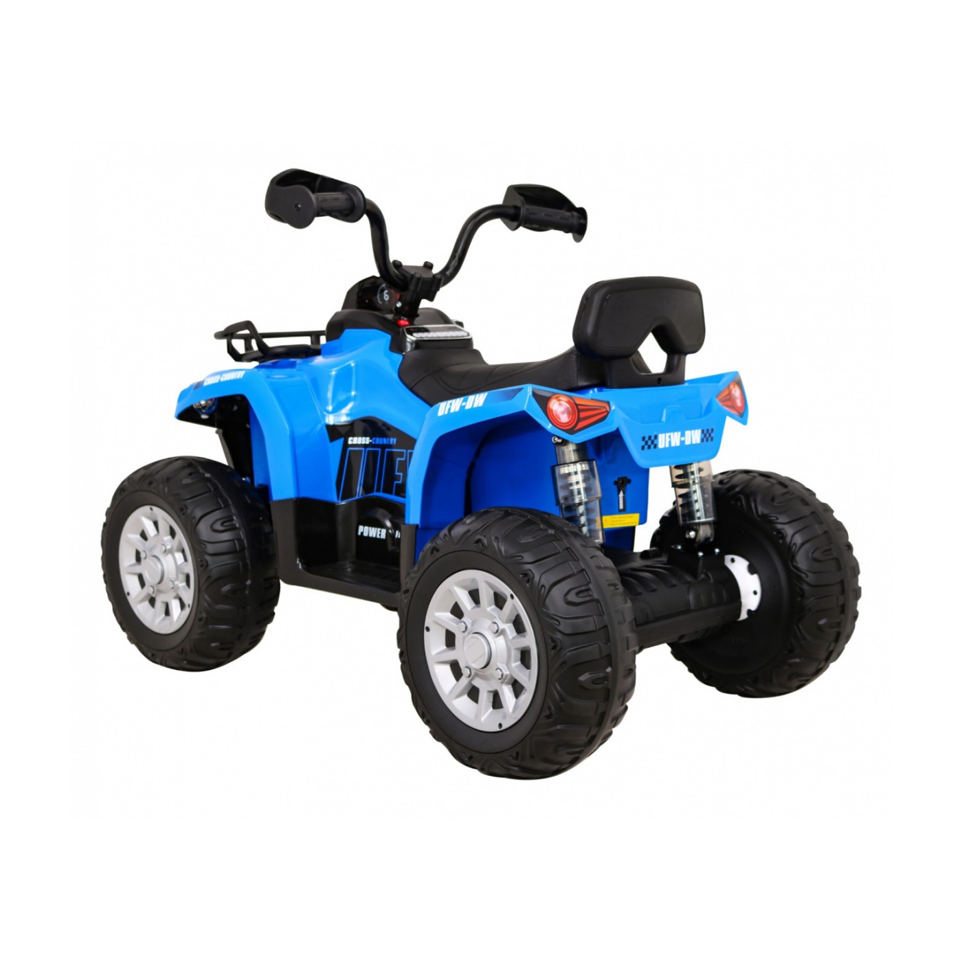 Modré vozidlo Quad Madman