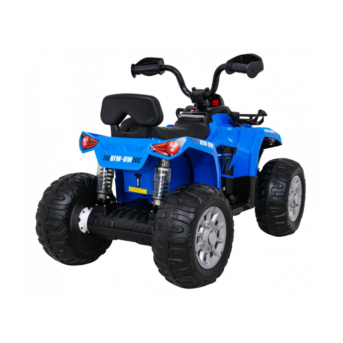 Modré vozidlo Quad Madman