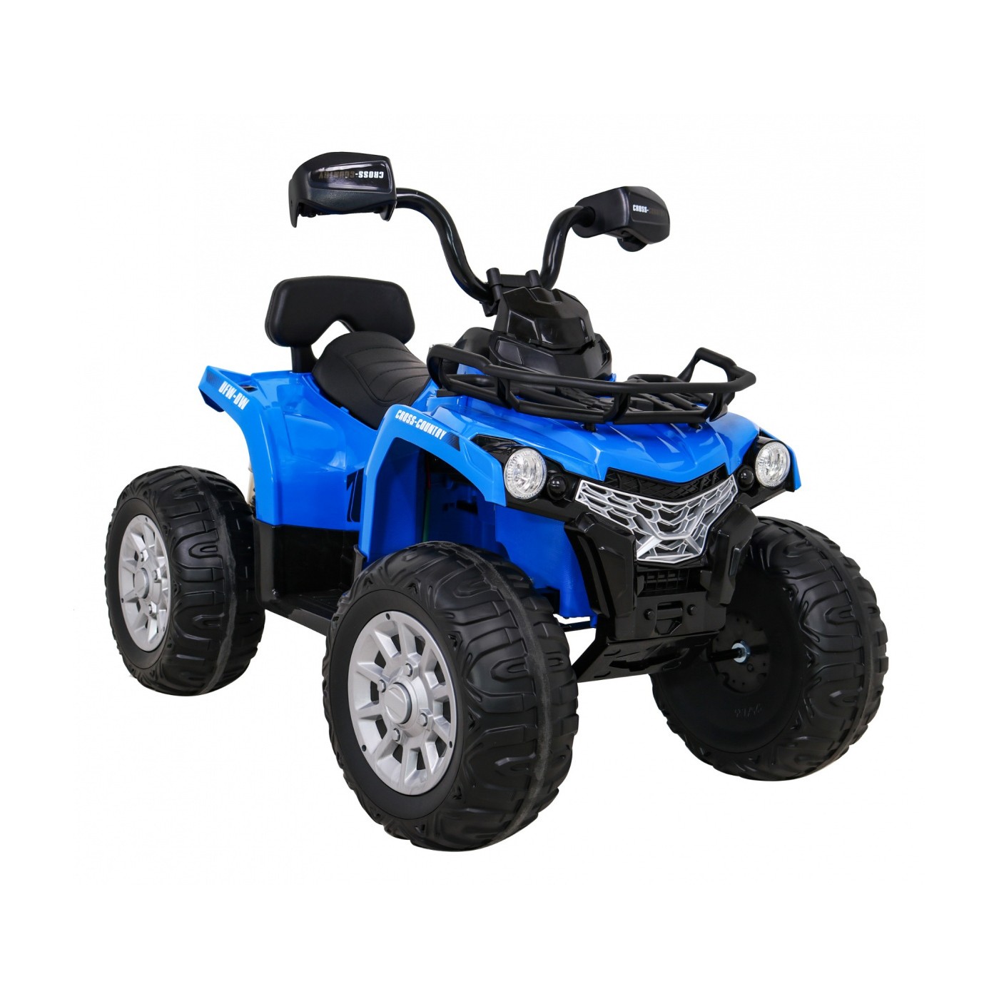 Modré vozidlo Quad Madman