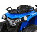 Modré vozidlo Quad Madman