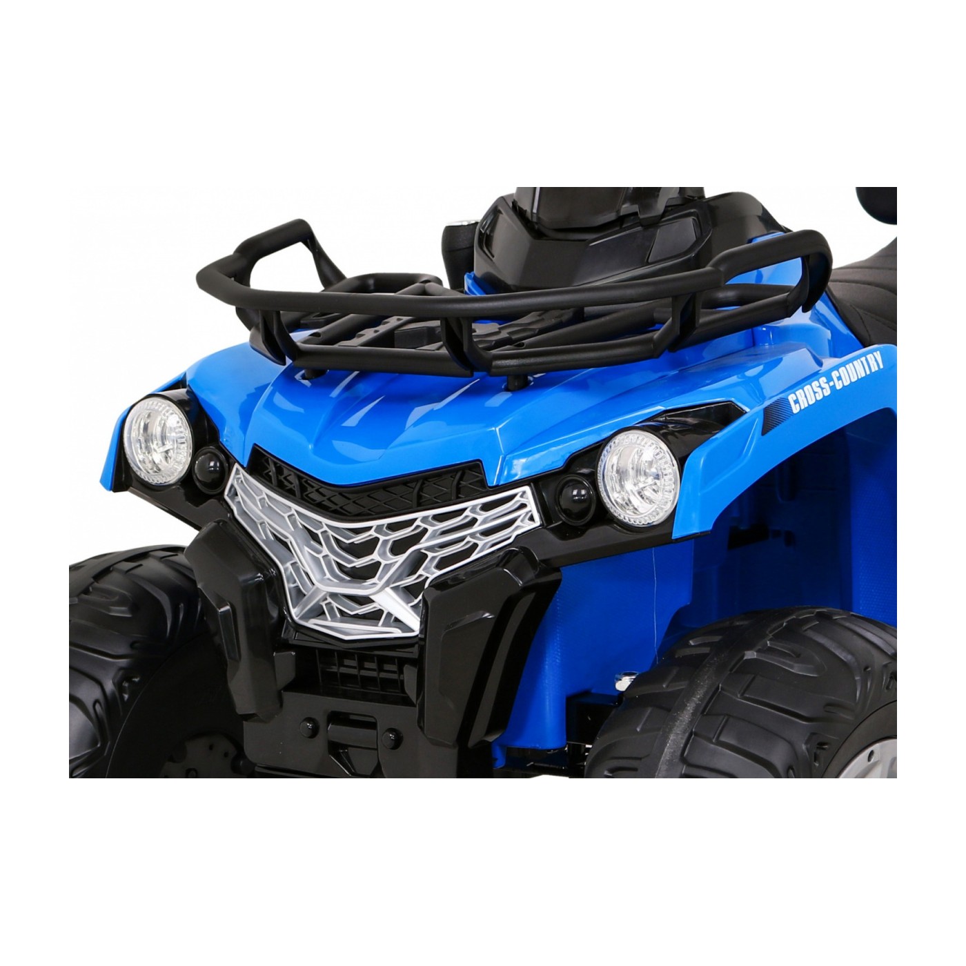 Modré vozidlo Quad Madman