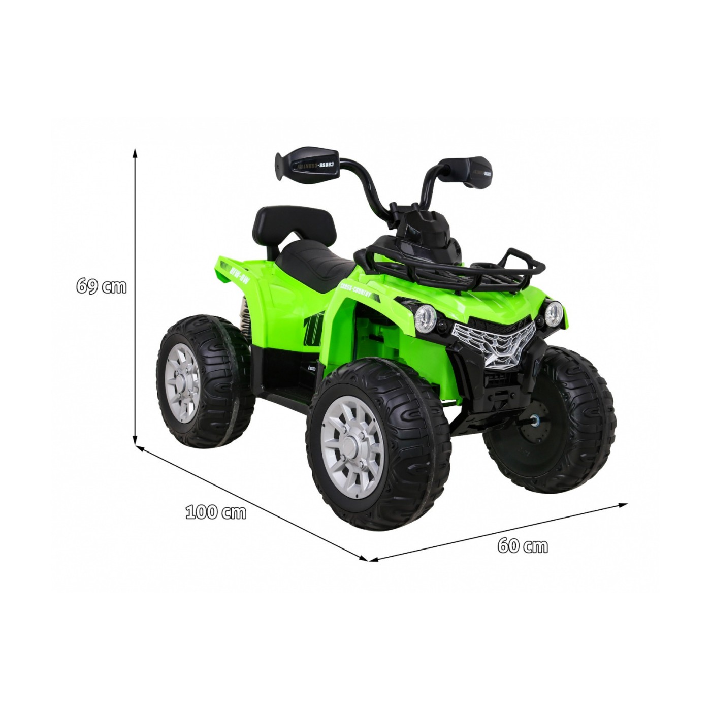 Quad Madman Vehicle zelená